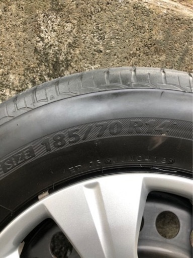 ホンダ純正 ホイール、キャップ、タイヤ4本セット