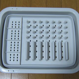食器水切りトレイバスケット新古品の画像