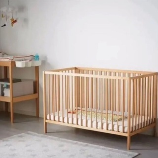 ベビーベッド　イケア　IKEA  スニーグラル