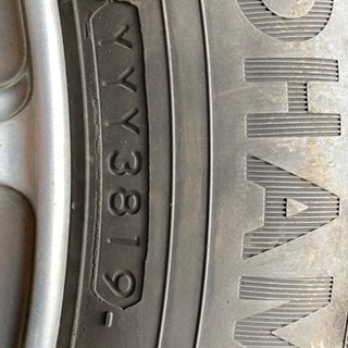 最終値下げ　175/65/15アルミホイール付スタッドレスタイヤの画像