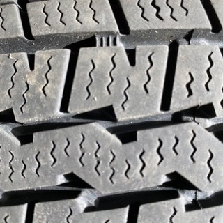 軽トラ用、アルミホイール付スタッドレスタイヤの画像