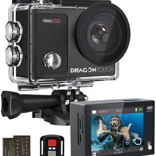 ★新古品★＜4K アクションカメラ ＞Dragon Touch ...