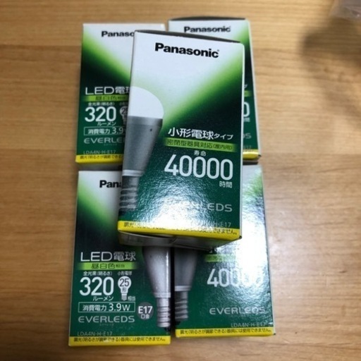 Panasonic パナソニックLED電球 LDA4N-H E17口金