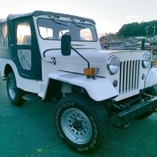 S52 ミツビシ　ジープ　MT 4WD