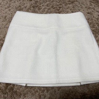 【中古】訳ありミニスカート（冬）　シミ有りの画像