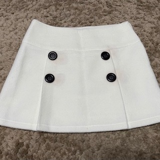 【中古】訳ありミニスカート（冬）　シミ有りの画像