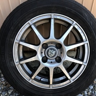 【値下げしました】タイヤダンロップEC202  タイヤ＋ホイール...