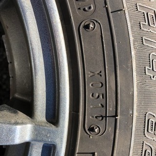 【値下げしました】タイヤダンロップEC202  タイヤ＋ホイール4本セットの画像