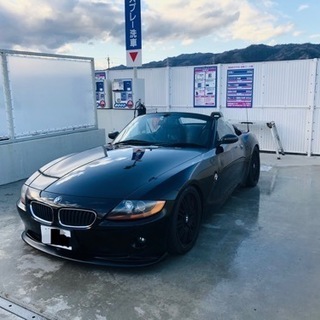 BMW Z4 2.5i E85 2004年 黒 オープンカー