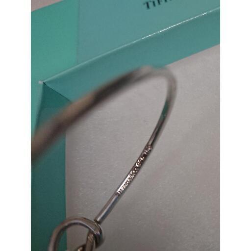 未使用ヴィンテージ TIFFANY★ラブノット バングル ★SV925