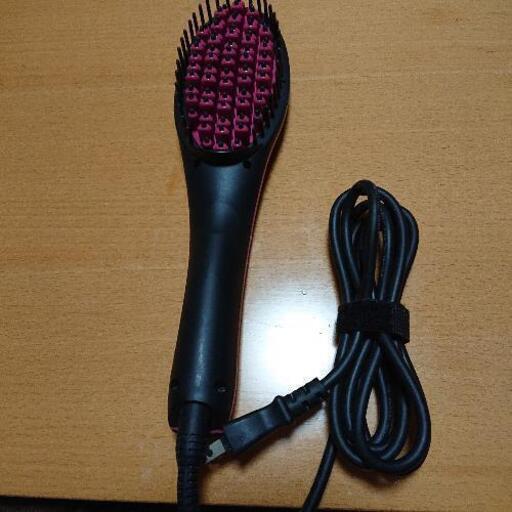 決まりました！ヘアアイロンブラシ