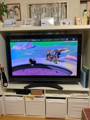 HITACHI  woo 50インチTV  内蔵HDD