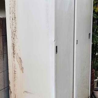 イナバ ◆ スリム 物置き　ロッカー　収納庫 保管庫 ◇ W 1346 x D 602 x H 1925 鍵有り ◆ INABA 稲葉製作所 庭 屋外 整理 ◆の画像