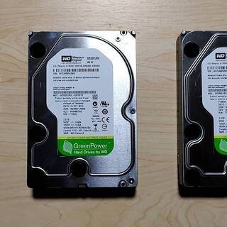 中古 HDD 3.5" 2TB (在１台）
