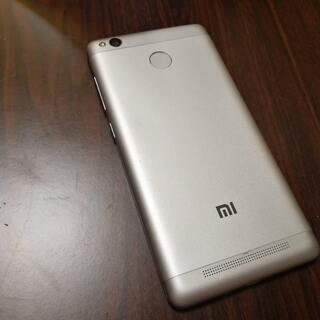 SIMフリー コンパクトスマホ xiaomi redmi 3s 訳ありの画像