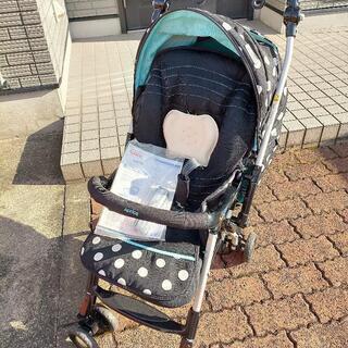 ベビーカー　アップリカ　Aprica　Laura 説明書付き　4万円程の品　美品の画像