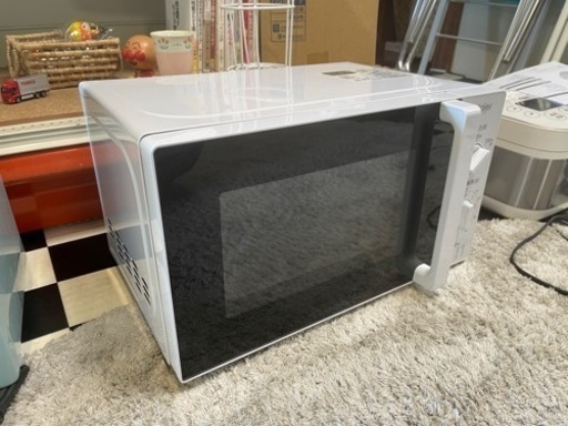 【リサイクルサービス八光　田上店　安心の3か月保証　配達・設置OK】ハイアールジャパンセールス 17L 単機能レンジ60Hz ホワイト ■型番：JM－17F－60（W）