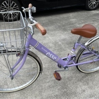 女の子　自転車　24インチ　esse 美品