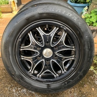 最終値下げ　中古　16インチ　ハイエース　サマータイヤホイール付