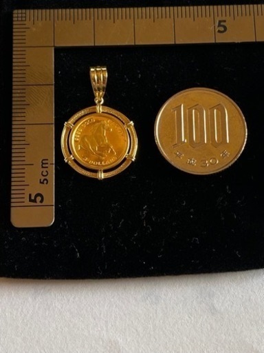 限定値下 K18 エリザベス金貨 ツバルホース 2.8g