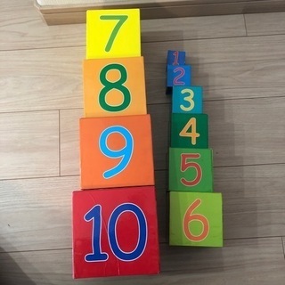 アンパンマン　知育ボックスタワーの画像