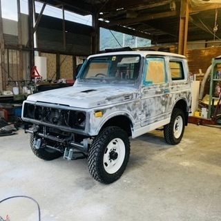 車の板金と塗装出来る方募集！！！！