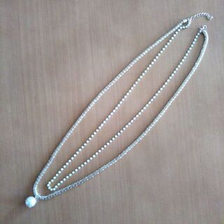 ロングのネックレスの画像