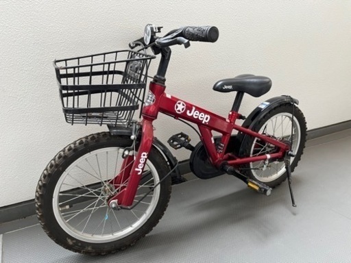 子供用自転車 Jeep 16インチ コレクション 赤 84】子供用自転車 子供車