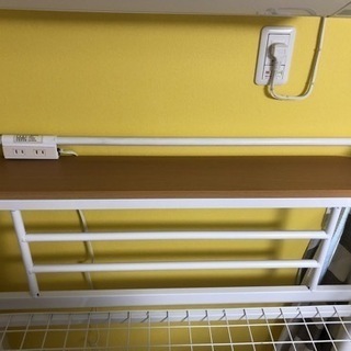 取引者決まりました【タダで差し上げます】ロフトベッド 階段付きの画像
