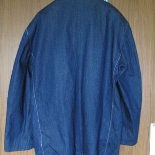 【商談中】デニムジャケット　ＬＬサイズ　未使用品の出品ですの画像