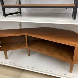 ﾃﾚﾋﾞ台 UNICO ｺｰﾅｰﾀｲﾌﾟ ﾌﾞﾗｳﾝ HOLM ﾎﾙﾑ