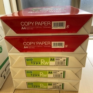 A4コピー用紙　未開封　自宅保管品