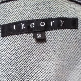 theory デニムジャケット レディースの画像