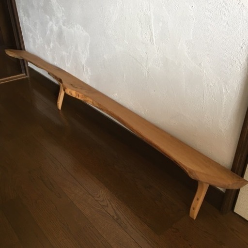 天然木の飾り棚