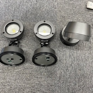室外様LEDスポットライト3点