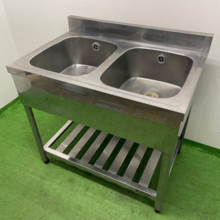 引取限定】アルミ大型便利台 足場台 ビバホーム（天板 1360✕610 高さ