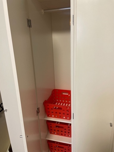 受取人確定　収納家具、衣類収納