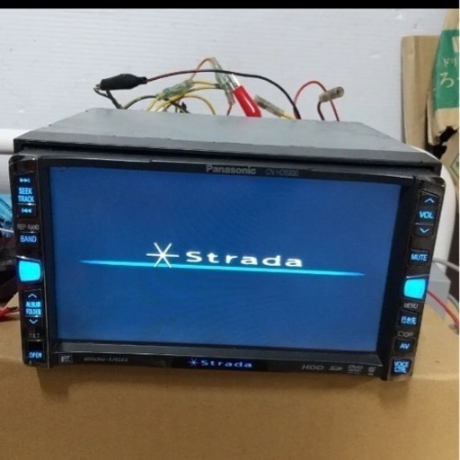 値下げパナソニック ストラーダ CN-HDS930 HDDナビ 動作確認済み