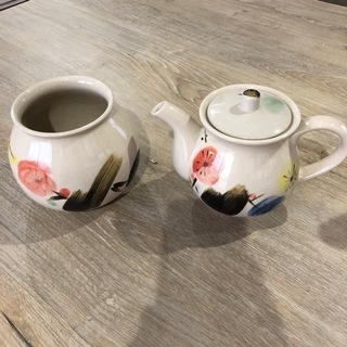 未使用　土鍋についていた瀬戸物