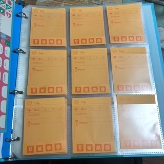 洋服端切れ 整理 センスアップ ファイル ファイリングの画像