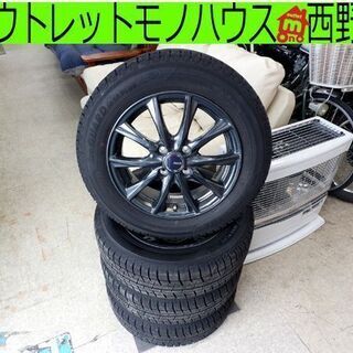 スタッドレスタイヤ ヨコハマ IG50 PLUS 185/65R15 2019年製 4本セット DDSホイール 5.5j 4穴 +50 PCD 100 中古 西野店