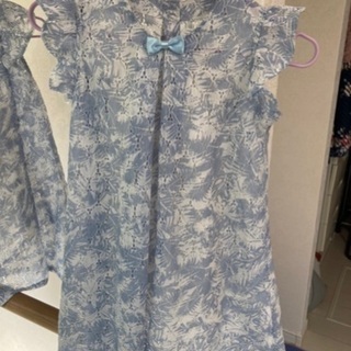 夏用手作りワンピースの画像