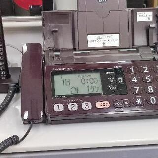 シャープ子機付きFAXの画像
