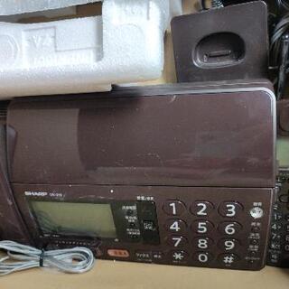 シャープ子機付きFAXの画像