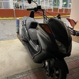 【YAMAHAマジェスティーc】SG03J  オールブラックロー...