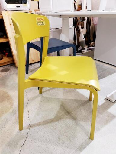 匠工芸　チェア（イエロー）　管理番号：82710