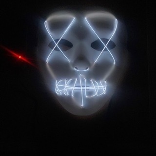ハロウィン　LED マスク／仮面
