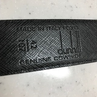 未使用 ダンヒルのベルト 新品同様の画像