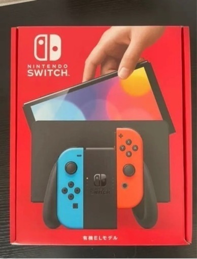 お取引中【新品】Nintendo Switch ネオンブルー/ネオンレッド 有機ELモデル【直接お取引限定】