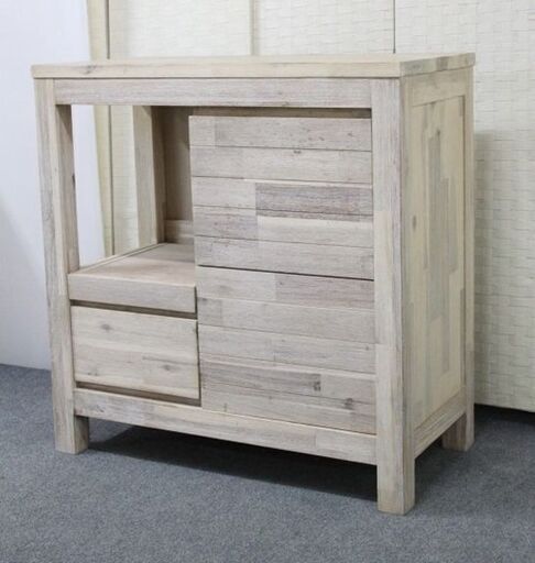 美品 unico キッチンカウンター MANOA W900